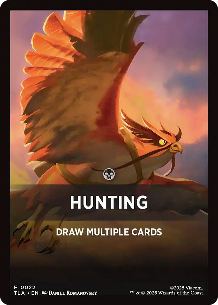 Image for Hunting Theme Card (22) [Avatar: The Last Airbender] - Magic: The Gathering