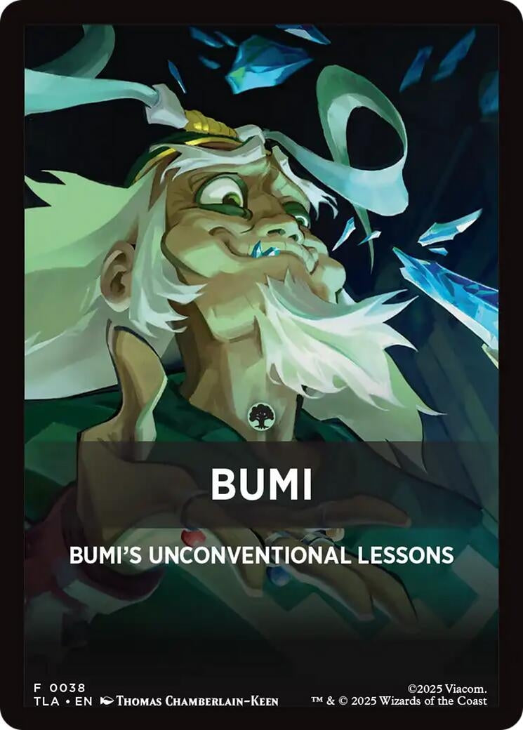 Image for Bumi Theme Card (38) [Avatar: The Last Airbender] - Magic: The Gathering