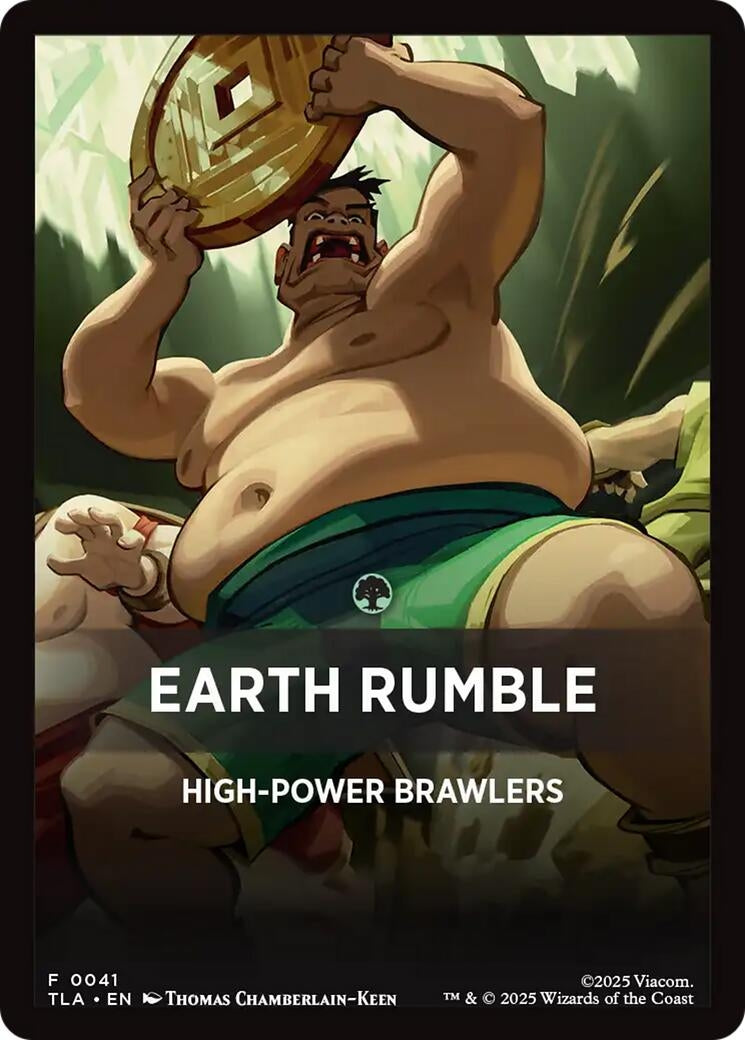 Image for Earth Rumble Theme Card (41) [Avatar: The Last Airbender] - Magic: The Gathering