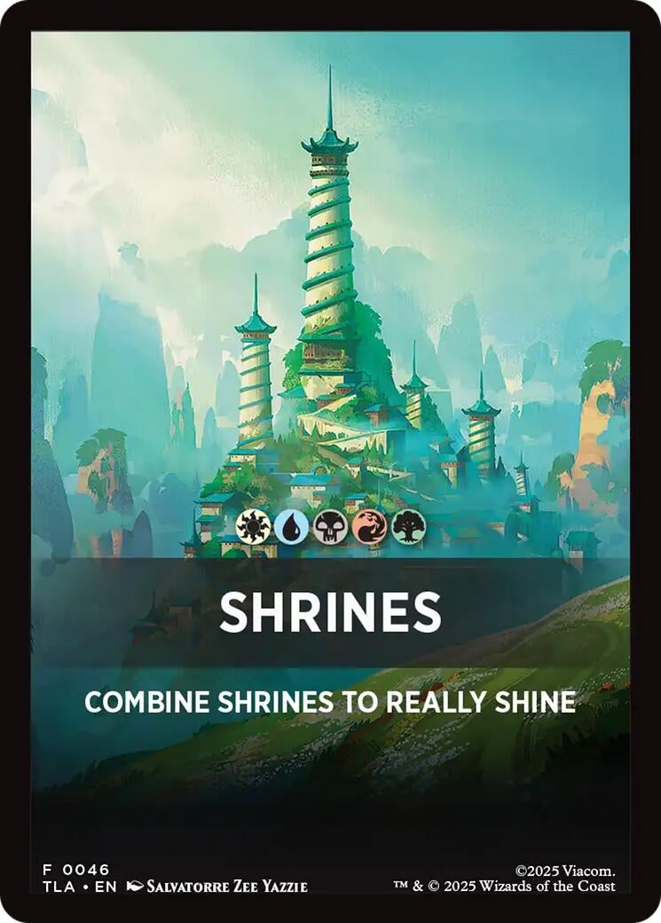 Image for Shrines Theme Card (46) [Avatar: The Last Airbender] - Magic: The Gathering