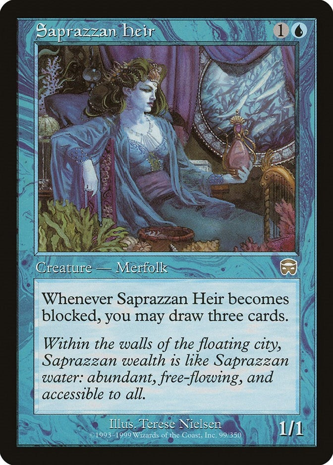 Image for Saprazzan Heir (99) [Mercadian Masques] - Magic: The Gathering