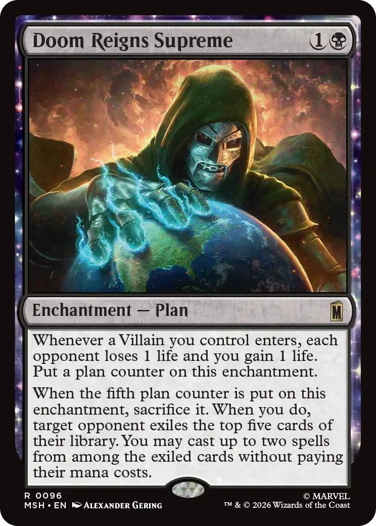 Image for Doom Reigns Supreme (96) [Marvel Super Heroes] - Magic: The Gathering