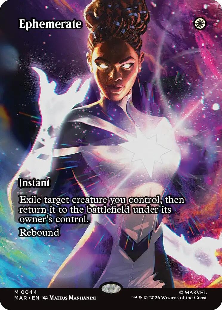 Image for Ephemerate (Borderless) (44) [Marvel Universe Eternal-Legal] - Magic: The Gathering