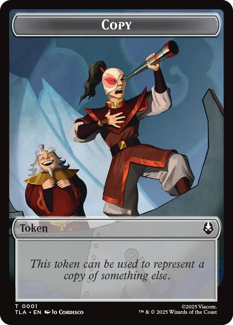 Image for Copy (0001) // Clue (0016) Double-Sided Token (1 // 16) [Avatar: The Last Airbender] - Magic: The Gathering