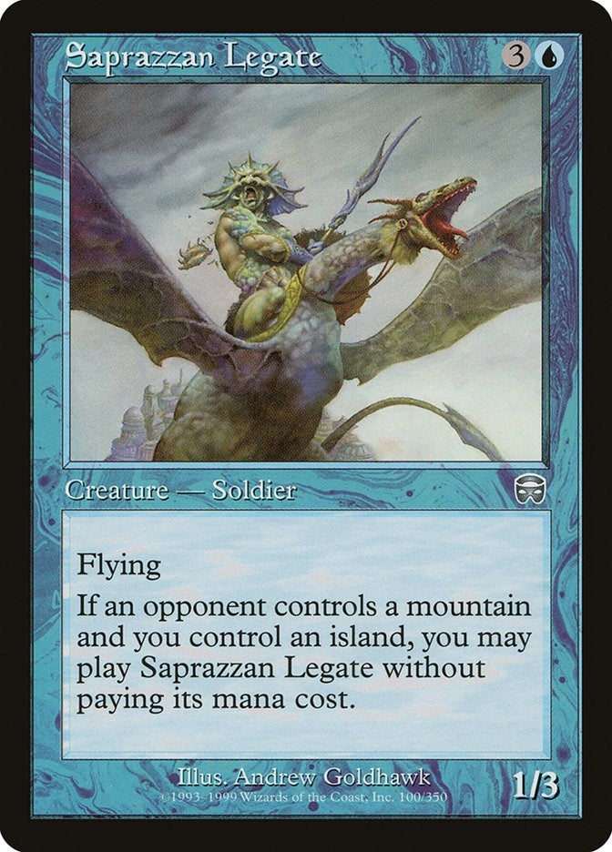 Image for Saprazzan Legate (100) [Mercadian Masques] - Magic: The Gathering