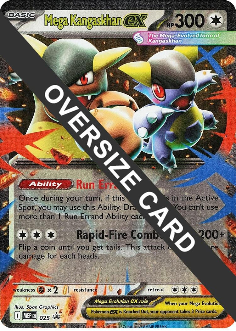 Image for Mega Kangaskhan ex - 025 (025) [Jumbo Cards] - Pokemon
