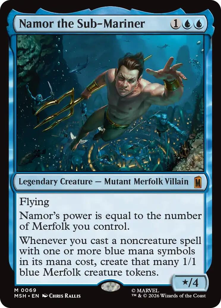 Image for Namor the Sub-Mariner (69) [Marvel Super Heroes] - Magic: The Gathering