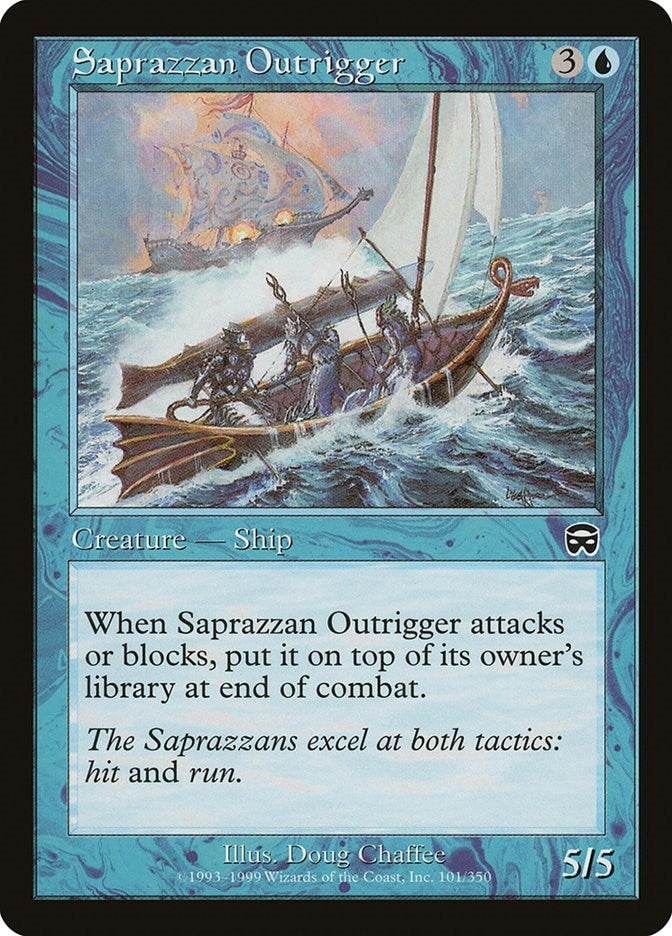 Image for Saprazzan Outrigger (101) [Mercadian Masques] - Magic: The Gathering