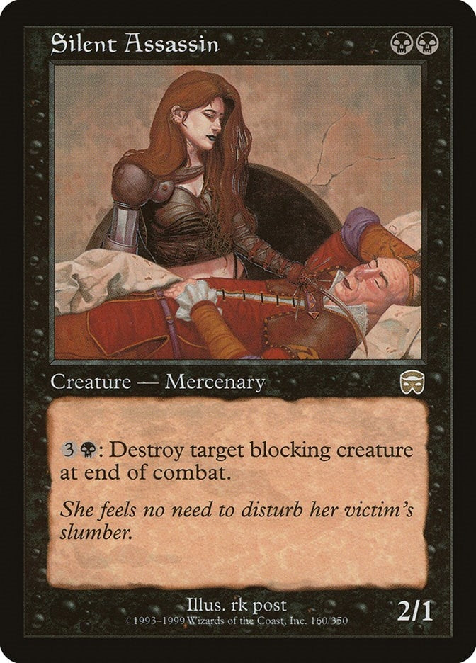 Image for Silent Assassin (160) [Mercadian Masques] - Magic: The Gathering