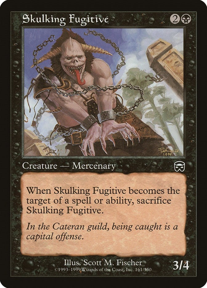 Image for Skulking Fugitive (161) [Mercadian Masques] - Magic: The Gathering