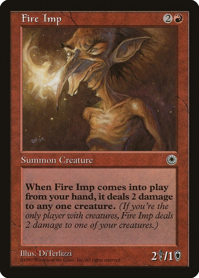Image for Fire Imp [Portal] - Magic: The Gathering