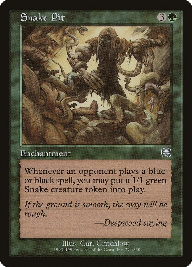 Image for Snake Pit (271) [Mercadian Masques] - Magic: The Gathering