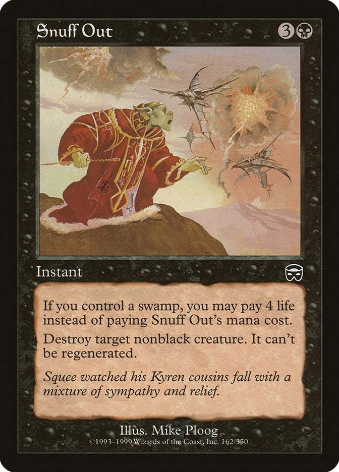 Image for Snuff Out (162) [Mercadian Masques] - Magic: The Gathering