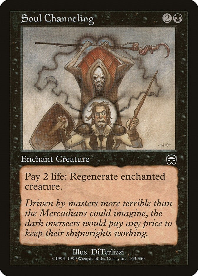 Image for Soul Channeling (163) [Mercadian Masques] - Magic: The Gathering