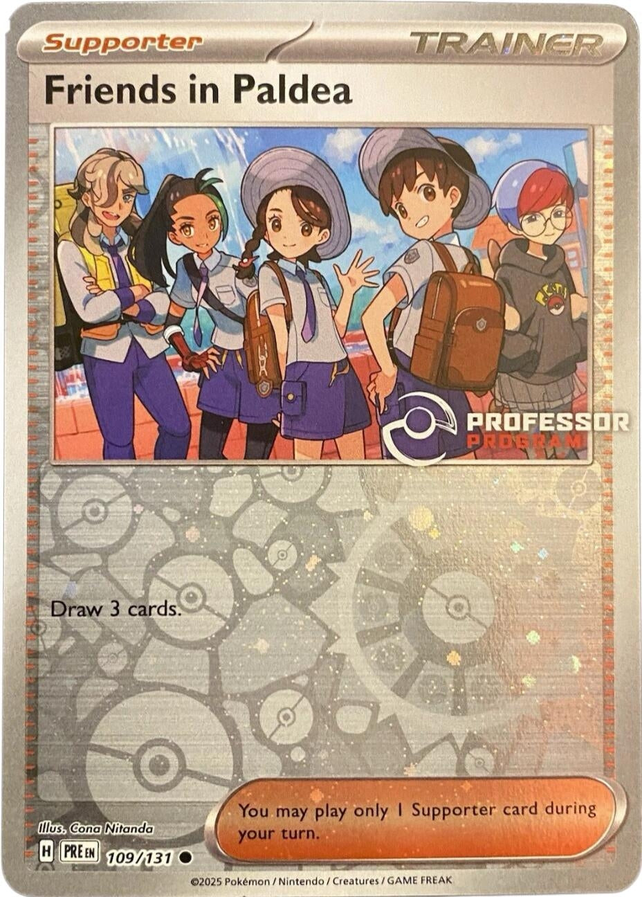 Image for Friends in Paldea (109/131) [Professor Program Promos] - Pokemon