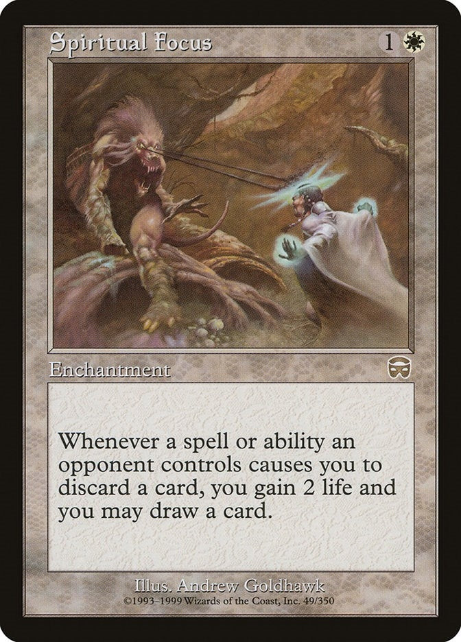Image for Spiritual Focus (49) [Mercadian Masques] - Magic: The Gathering