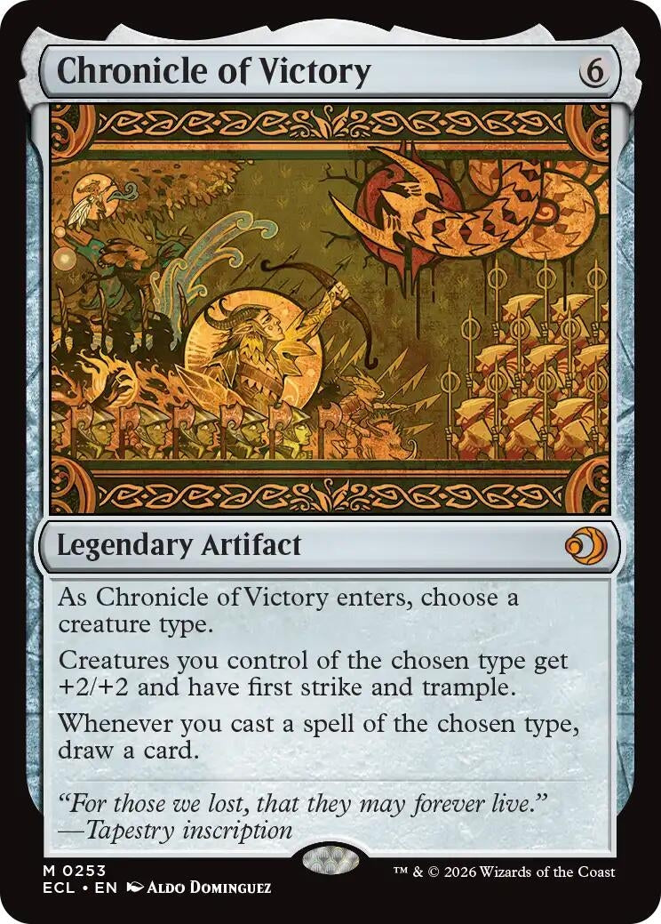 Image for Chronicle of Victory (253) [Lorwyn Eclipsed] - Magic: The Gathering
