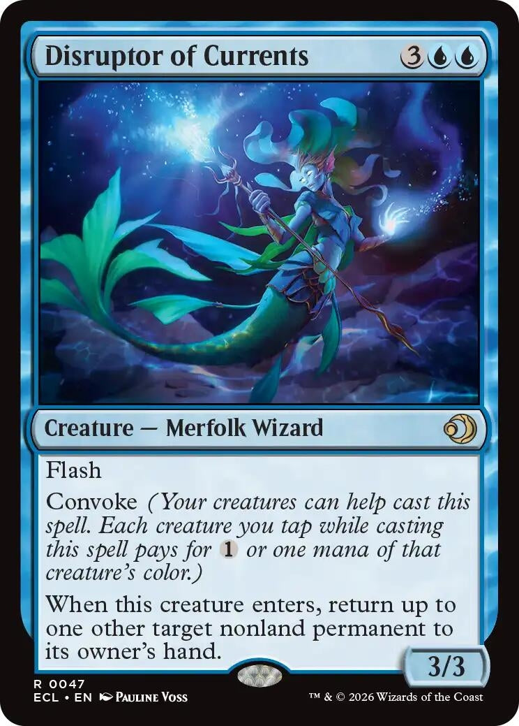 Image for Disruptor of Currents (47) [Lorwyn Eclipsed] - Magic: The Gathering