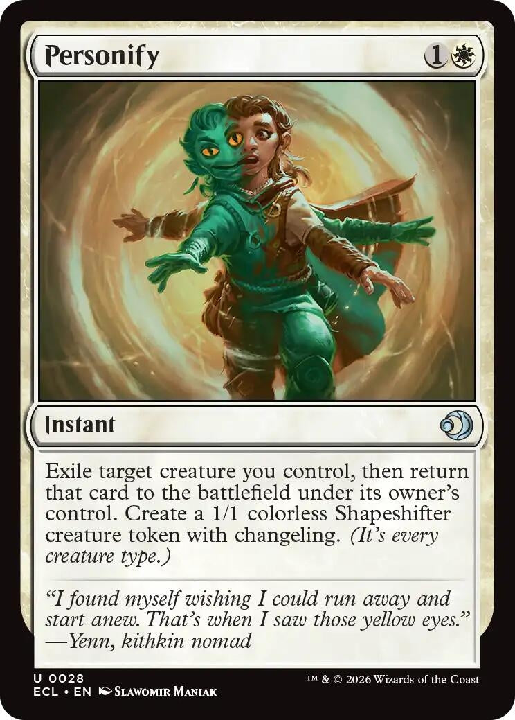 Image for Personify (28) [Lorwyn Eclipsed] - Magic: The Gathering