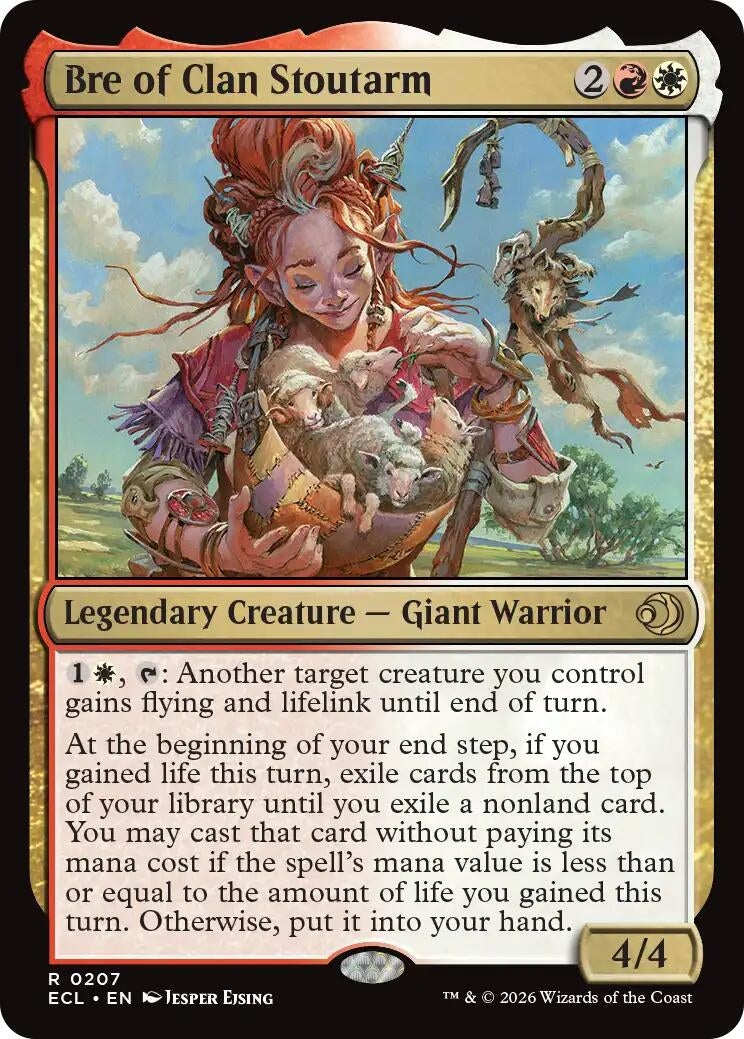 Image for Bre of Clan Stoutarm (207) [Lorwyn Eclipsed] - Magic: The Gathering