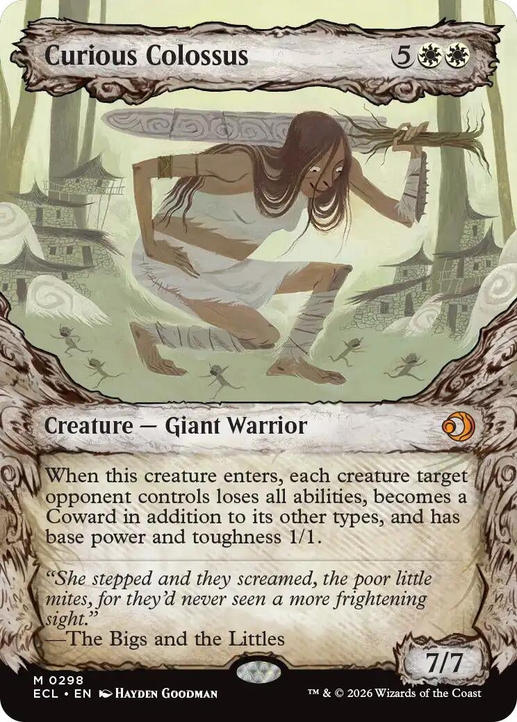 Image for Curious Colossus (Showcase) (298) [Lorwyn Eclipsed] - Magic: The Gathering
