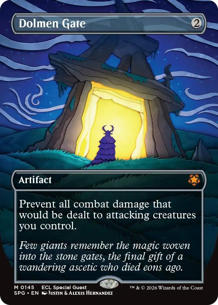 Image for Dolmen Gate (Borderless) (145) [Special Guests] - Magic: The Gathering