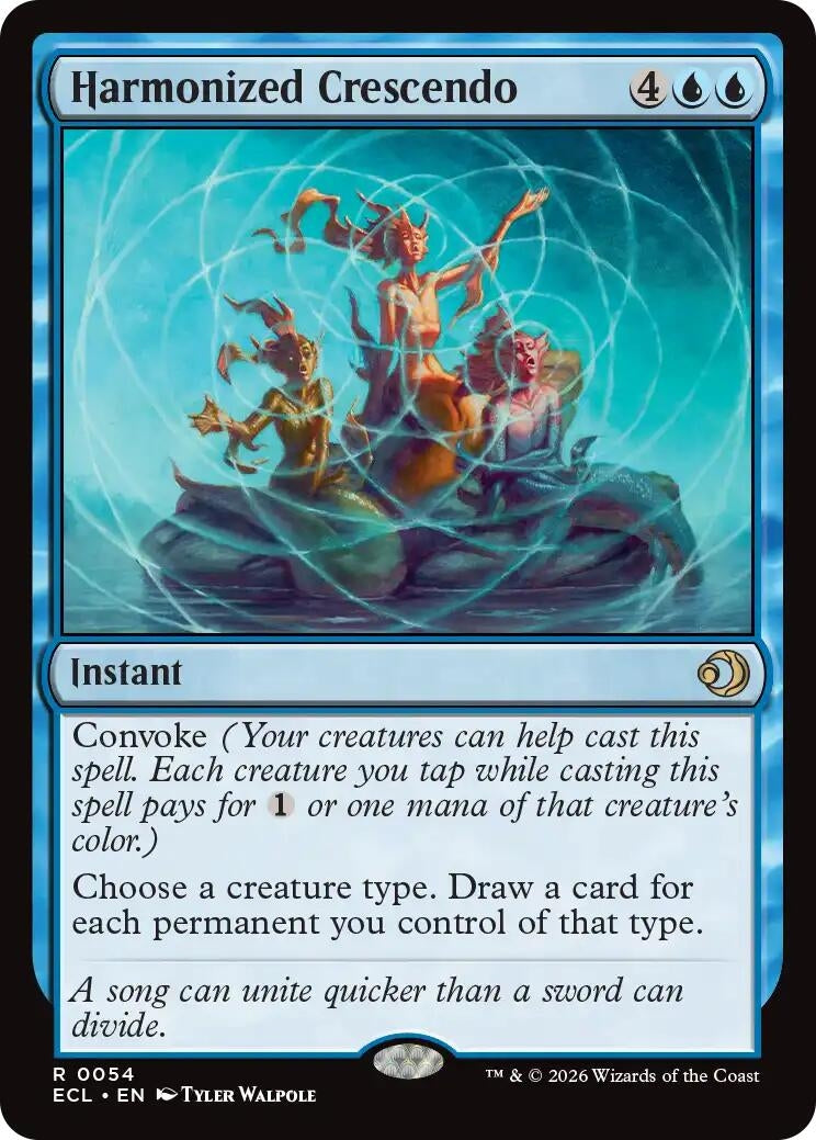 Image for Harmonized Crescendo (54) [Lorwyn Eclipsed] - Magic: The Gathering