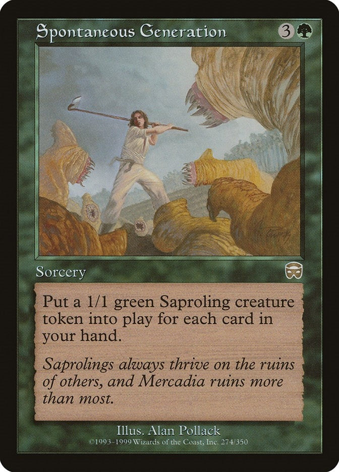 Image for Spontaneous Generation (274) [Mercadian Masques] - Magic: The Gathering