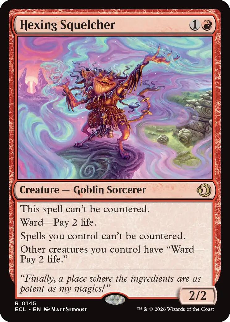 Image for Hexing Squelcher (145) [Lorwyn Eclipsed] - Magic: The Gathering