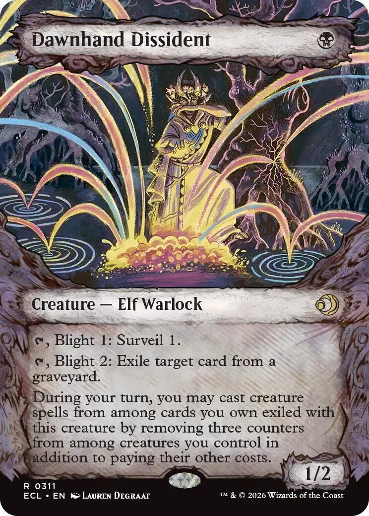 Image for Dawnhand Dissident (Showcase) (311) [Lorwyn Eclipsed] - Magic: The Gathering