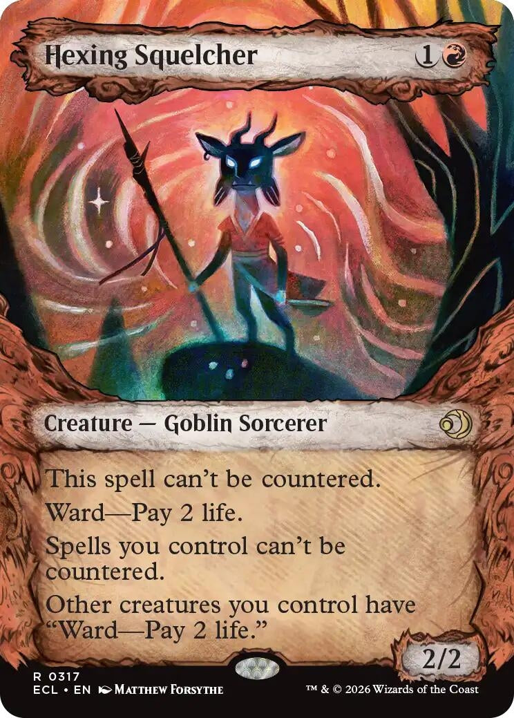 Image for Hexing Squelcher (Showcase) (317) [Lorwyn Eclipsed] - Magic: The Gathering