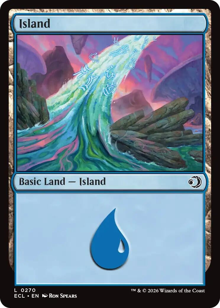 Image for Island (0270) (270) [Lorwyn Eclipsed] - Magic: The Gathering