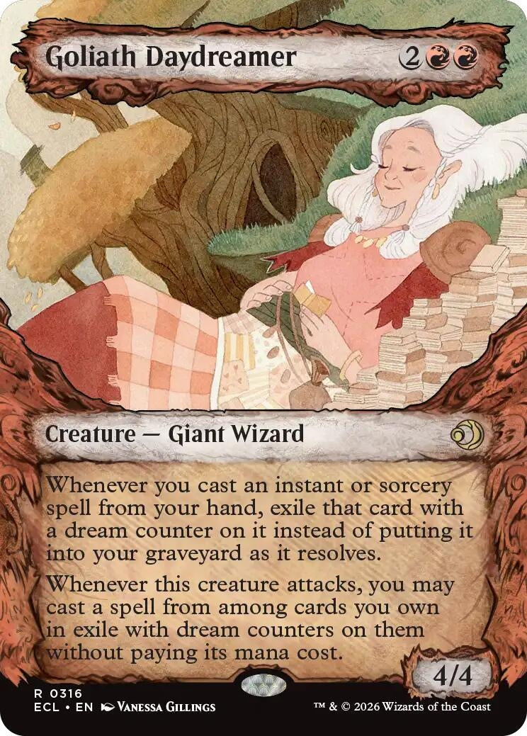 Image for Goliath Daydreamer (Showcase) (316) [Lorwyn Eclipsed] - Magic: The Gathering