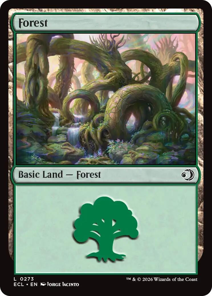 Image for Forest (0273) (273) [Lorwyn Eclipsed] - Magic: The Gathering