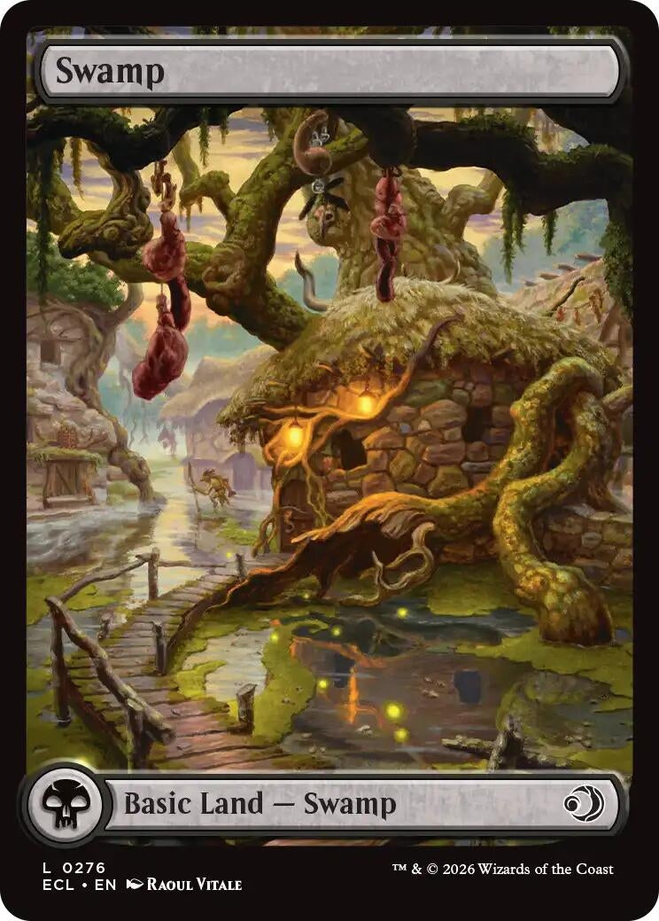 Image for Swamp (0276) (276) [Lorwyn Eclipsed] - Magic: The Gathering