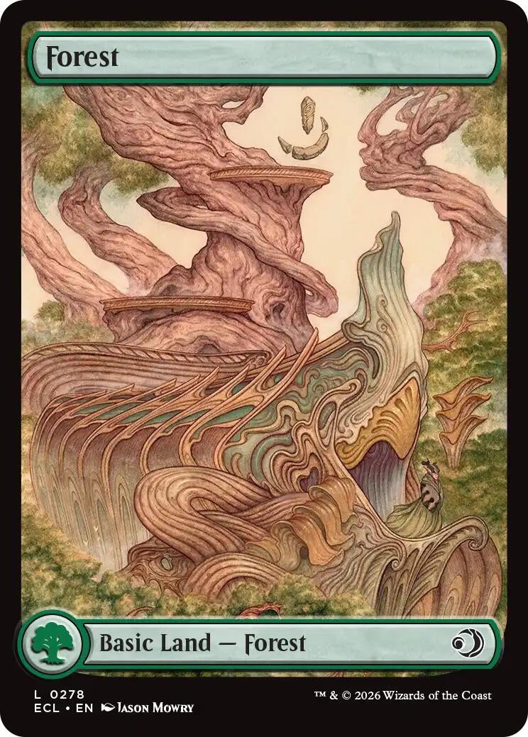 Image for Forest (0278) (278) [Lorwyn Eclipsed] - Magic: The Gathering