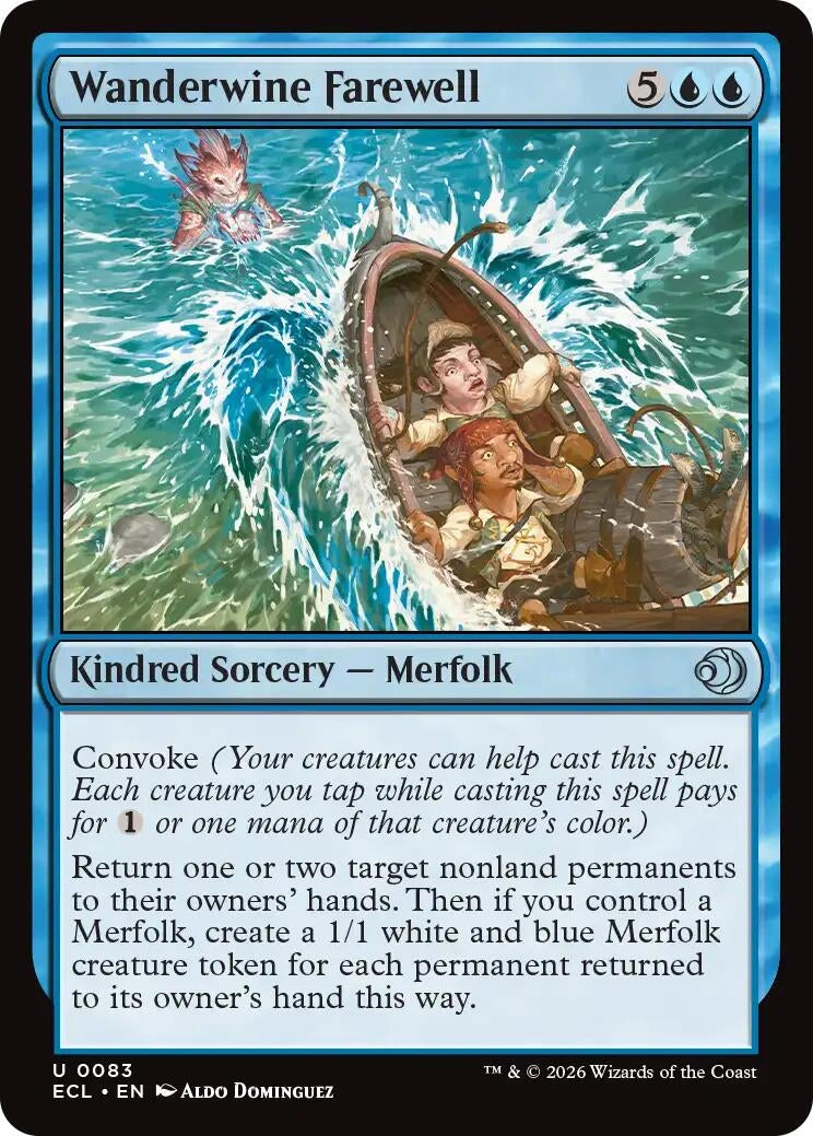 Image for Wanderwine Farewell (83) [Lorwyn Eclipsed] - Magic: The Gathering