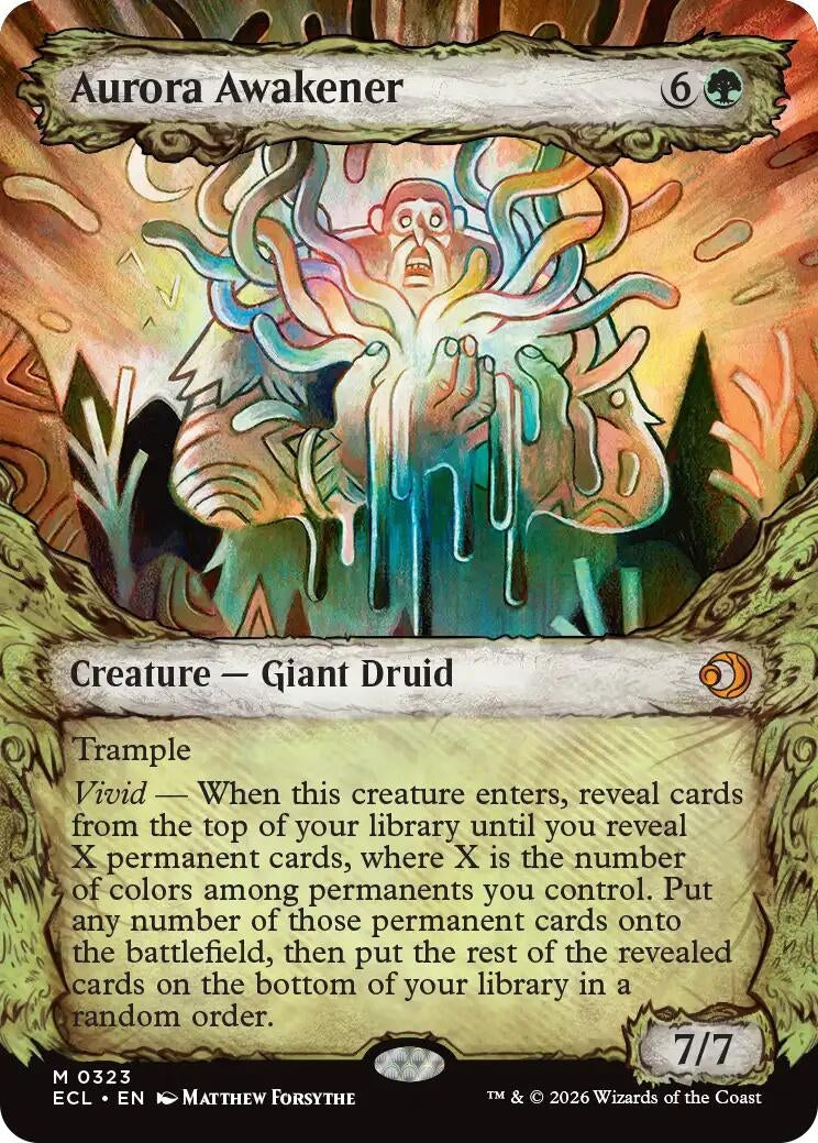 Image for Aurora Awakener (Showcase) (323) [Lorwyn Eclipsed] - Magic: The Gathering