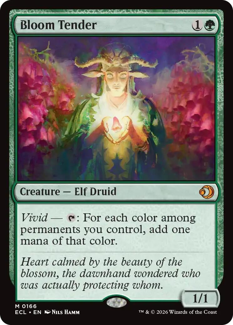 Image for Bloom Tender (166) [Lorwyn Eclipsed] - Magic: The Gathering