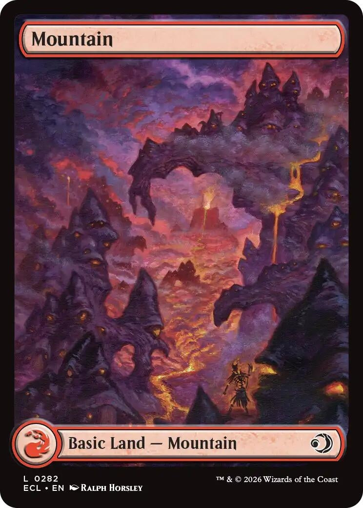 Image for Mountain (0282) (282) [Lorwyn Eclipsed] - Magic: The Gathering