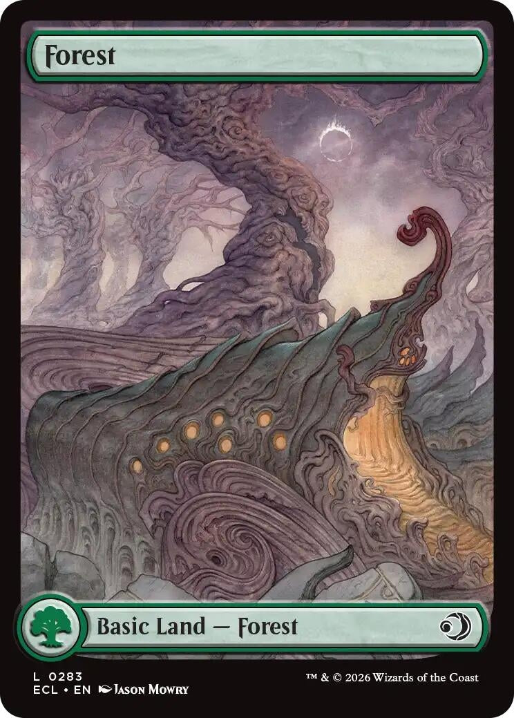 Image for Forest (0283) (283) [Lorwyn Eclipsed] - Magic: The Gathering