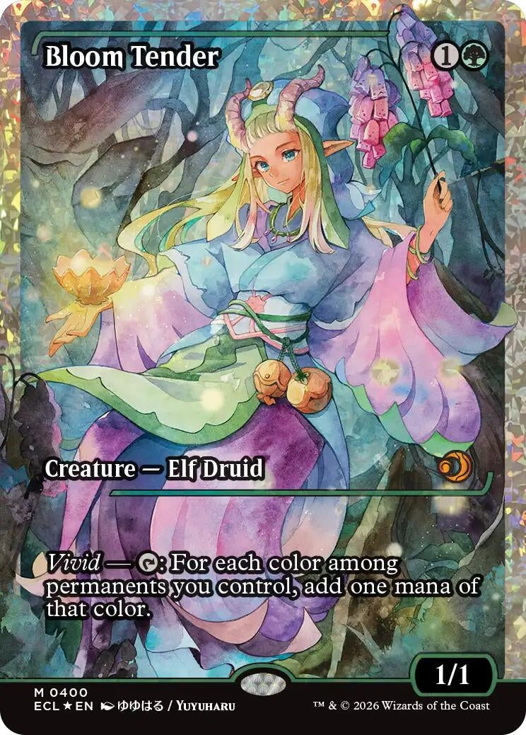 Image for Bloom Tender (0400) (Showcase) (Fracture Foil) (400) [Lorwyn Eclipsed] - Magic: The Gathering