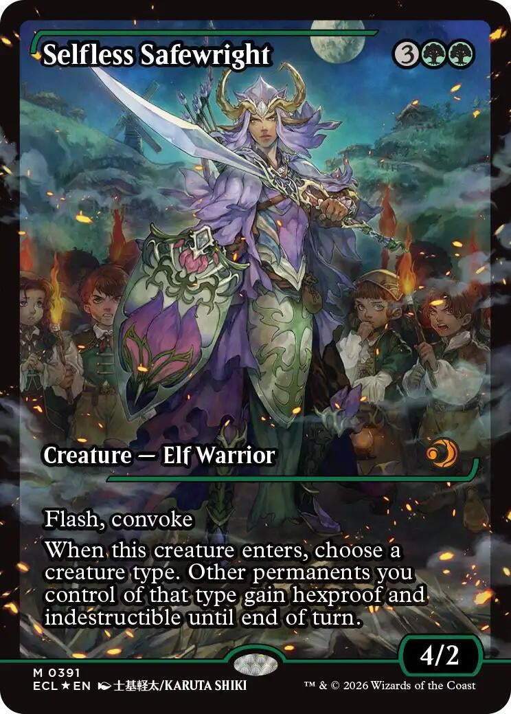 Image for Selfless Safewright (Showcase) (391) [Lorwyn Eclipsed] - Magic: The Gathering