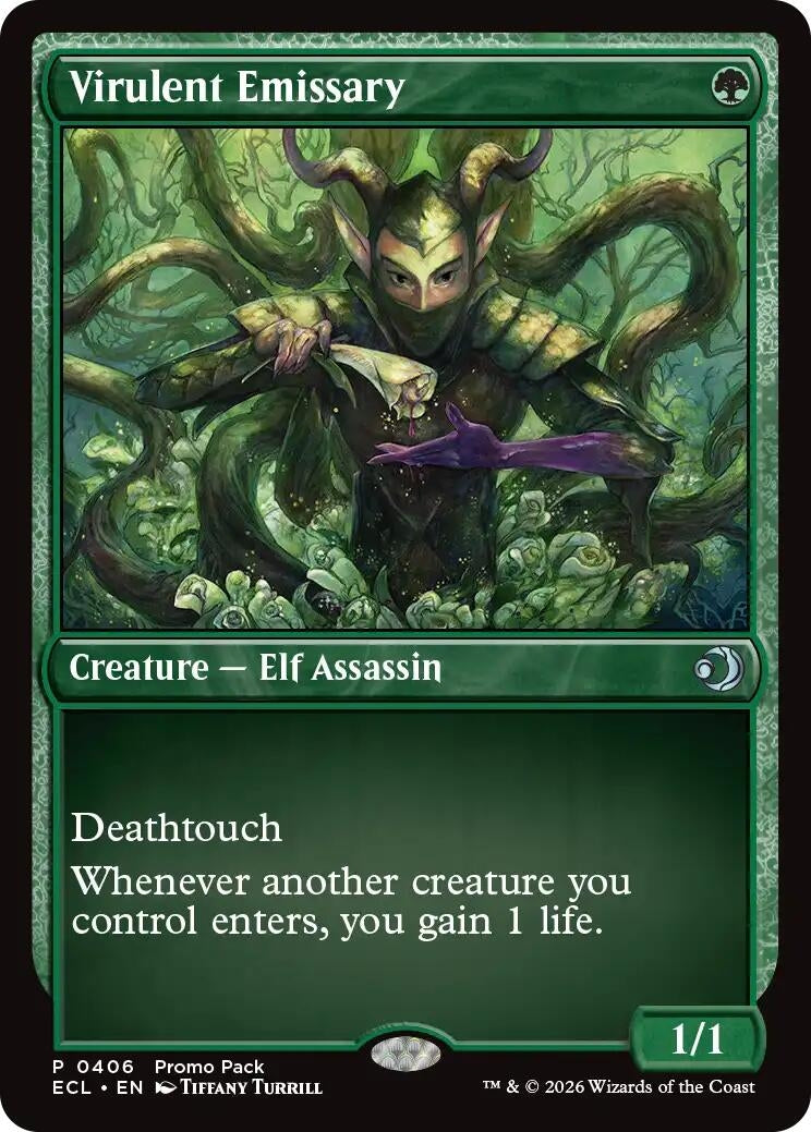 Image for Virulent Emissary (406) [Lorwyn Eclipsed] - Magic: The Gathering