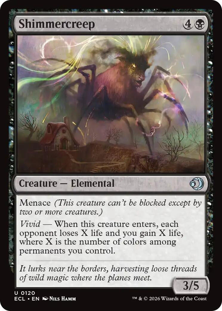 Image for Shimmercreep (120) [Lorwyn Eclipsed] - Magic: The Gathering