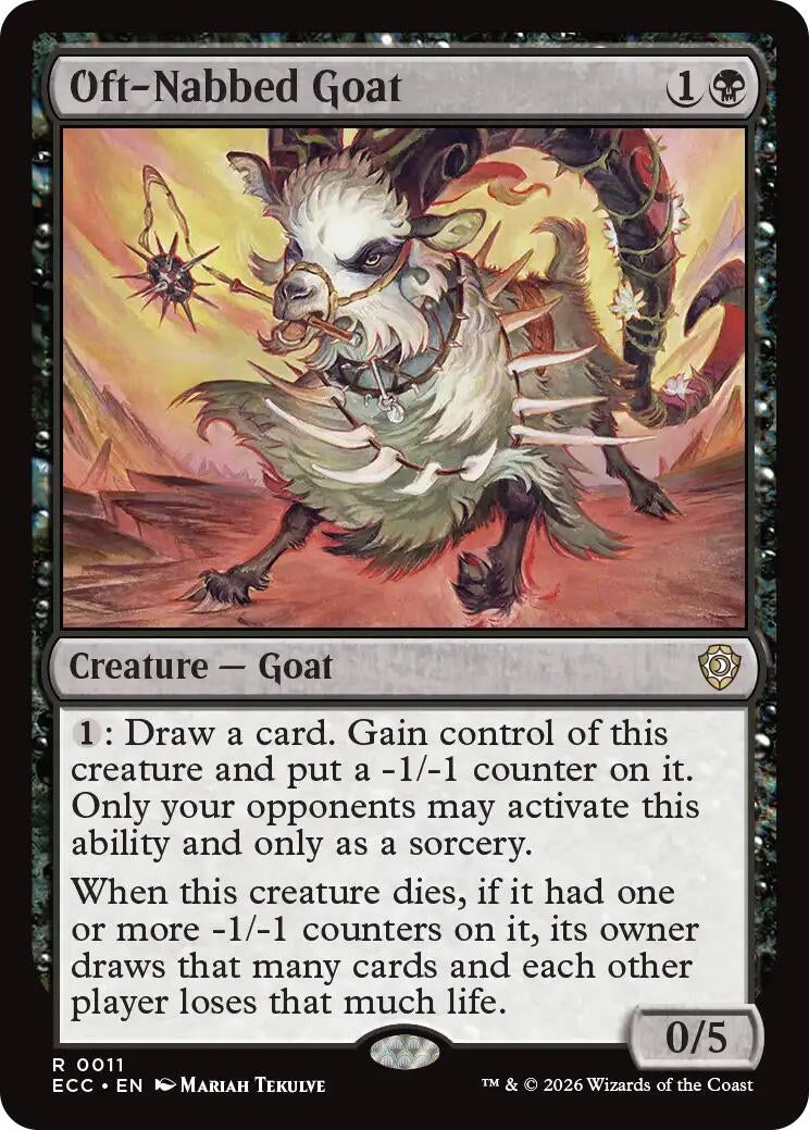 Image for Oft-Nabbed Goat (11) [Lorwyn Eclipsed] - Magic: The Gathering