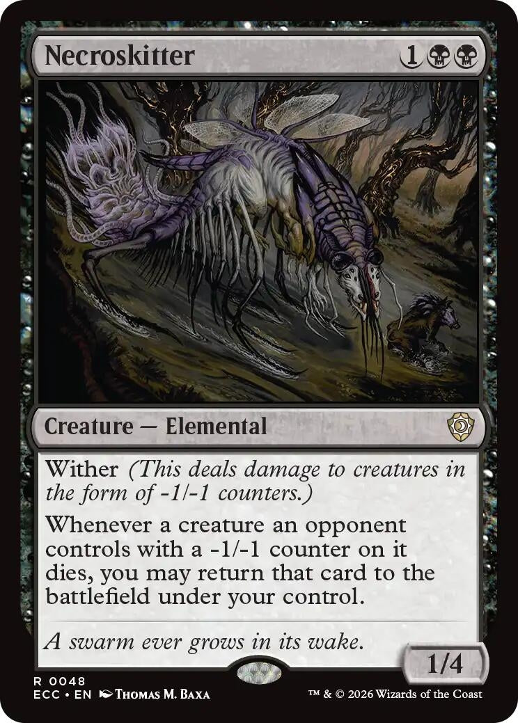 Image for Necroskitter (48) [Lorwyn Eclipsed] - Magic: The Gathering