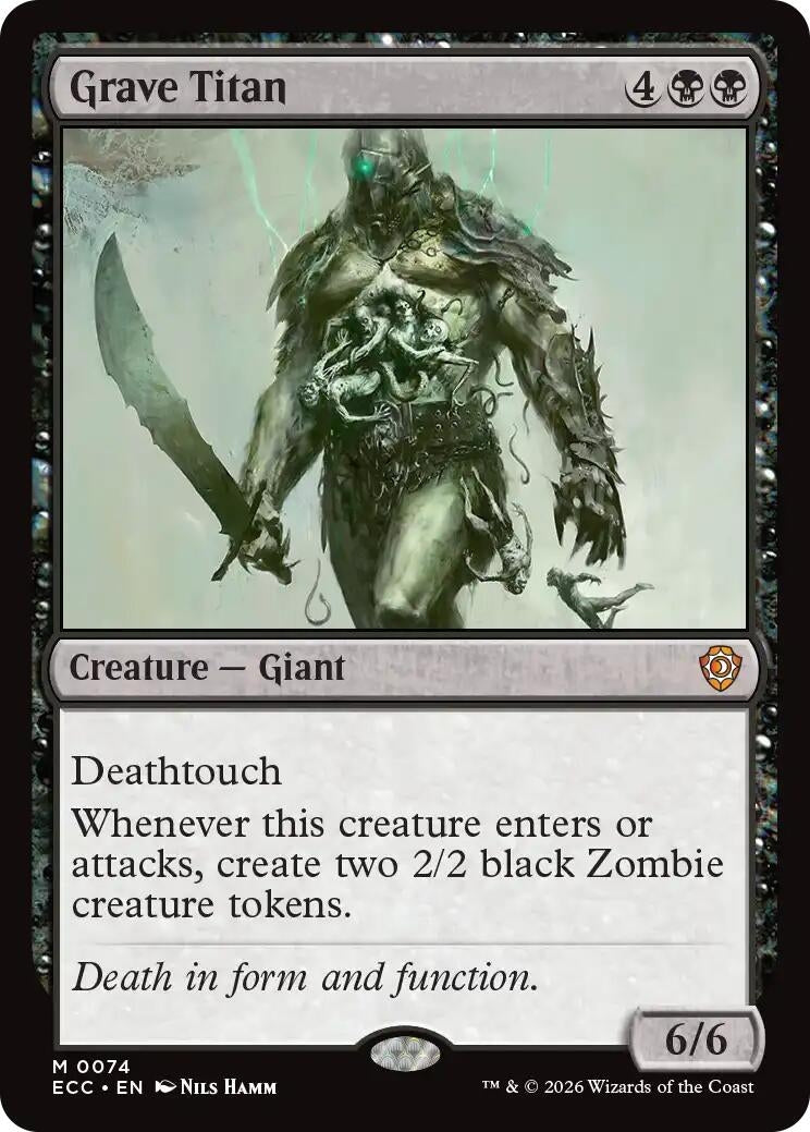 Image for Grave Titan (74) [Lorwyn Eclipsed] - Magic: The Gathering