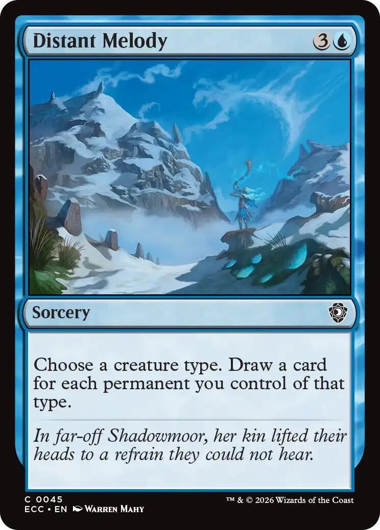 Image for Distant Melody (45) [Lorwyn Eclipsed] - Magic: The Gathering