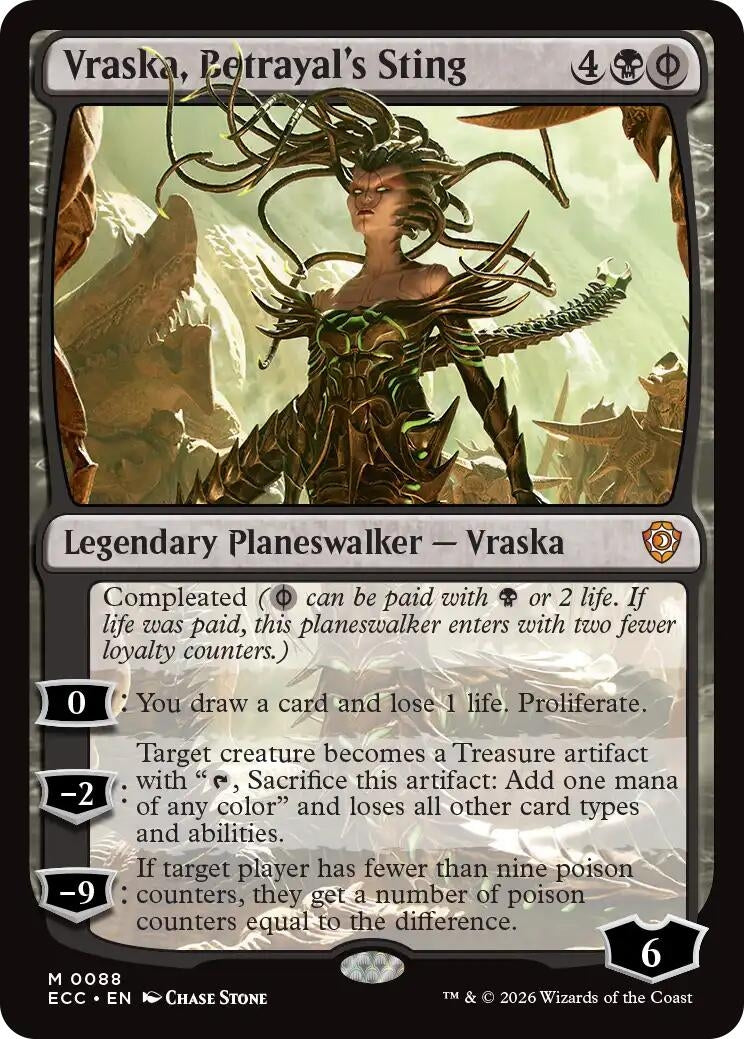 Image for Vraska, Betrayal's Sting (88) [Lorwyn Eclipsed] - Magic: The Gathering